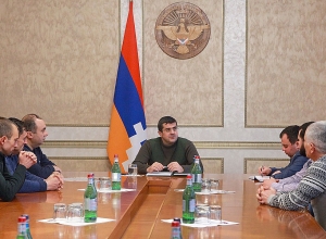 Արայիկ Հարությունյանն ընդունել է «Միացյալ Հայաստան» կուսակցության պատվիրակությանը՝ Վահան Բադասյանի գլխավորությամբ