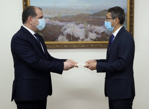 ԱԳ նախարարի տեղակալն ընդունել է Ղազախստանի Հանրապետության դեսպանին