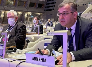 ԱԳ նախարարի տեղակալ Արտակ Ապիտոնյանի ելույթը ՄԱԿ-ի Հանցավորության կանխարգելման և քրեական արդարադատության 14-րդ կոնգրեսում