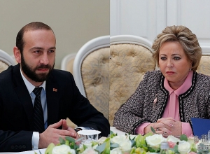 Արարատ Միրզոյանը հեռախոսազրույց է ունեցել Վալենտինա Մատվիենկոյի հետ
