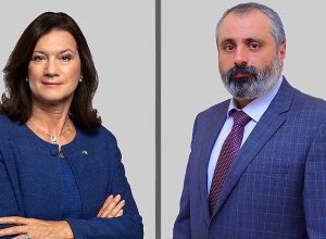 ԵԱՀԿ գործող նախագահը հանդիպել է Արցախի ԱԳ նախարարին