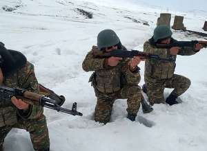 Անցկացվել են մարտական հրաձգությամբ պարապմունքներ