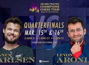 Ուղիղ. Լևոն Արոնյան - Մագնուս Կառլսեն. քառորդ եզրափակիչ․ առաջին մրցամարտ