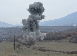 Արցախի տարածքում ինժեներահետախուզական աշխատանքները շարունակվում են