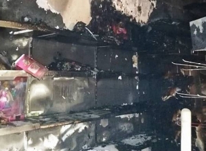 Հրշեջները մարել են Եղվարդի խանութներից մեկում բռնկված հրդեհը