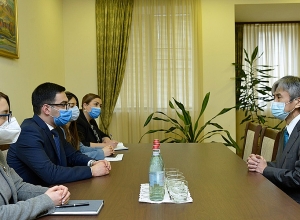 Ռուստամ Բադասյանն ընդունել է Ճապոնիայի դեսպանին