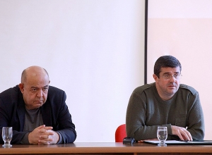 Արայիկ Հարությունյանը հանդիպել է Շուշիի տեխնոլոգիական համալսարանի կոլեկտիվի հետ