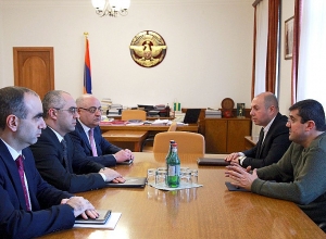 ԱՀ նախագահը ընդունել է ՀՀ ՊԵԿ  պատվիրակությանը