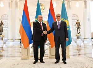 Արմեն Սարգսյանը Նովրուզի առթիվ շնորհավորել է Ղազախստանի նախագահին