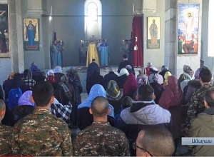 Խոր Վիրապում Սբ. Գրիգոր Լուսավորչի կրած չարչարանքների հիշատակության տոնը Ամարասում