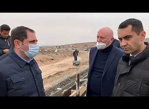 Պապիկյանը հետևում է Թալինի մայր ջրանցքի վերանորոգմանը