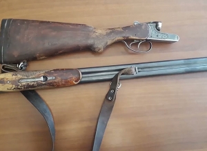 Полицейские Базума обнаружили нелегальное оружие и боеприпасы