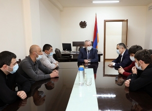 «Նախարարությունը մշտապես աջակցելու է ձեզ». ԿԳՄՍ նախարարն ընդունել է Օլիմպիական ուղեգիր նվաճած ազատոճային ըմբիշներին