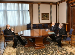 President Armen Sarkissian met with Academicians