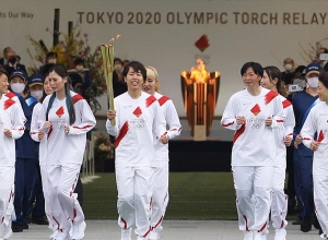 Ճապոնիայում մեկնարկել է Օլիմպիական կրակի փոխանցավազքը