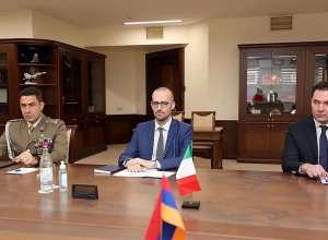 Քննարկվել են պաշտպանության բնագավառում հայ-իտալական համագործակցությանն առնչվող հարցեր 