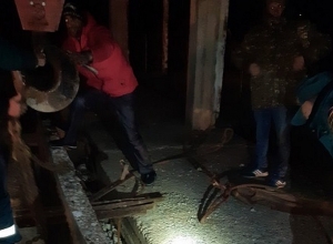 Ռանչպար գյուղում գետի հունը բարձրացել է, ինչի հետևանքով ջրածածկվել են համայնքի հողատարածքները