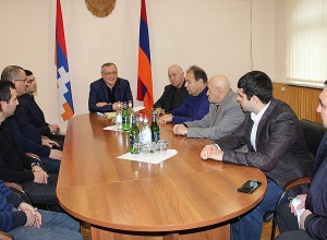 ԱՀ ԱԺ նախագահն այցելել է ՀՀ-ում Արցախի Հանրապետության ներկայացուցչություն
