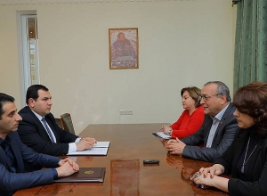 Նոր իրողությունները նոր պահանջներ են թելադրում. ԱՀ ԱԺ նախագահն ընդունել է արդարադատության նախարարին և գլխավոր դատախազին