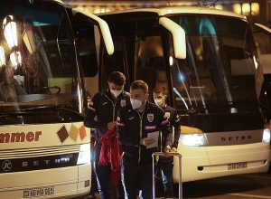 Ռումինիայի հավաքականն ամբողջ կազմով ժամանել է Երևան