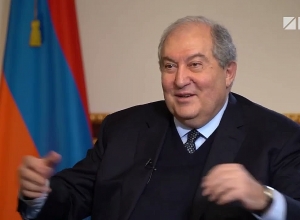 Интервью президента Армена Саркисяна российскому каналу РБК