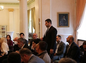 Ռուբեն Վարդազարյանի գլխավորած պատվիրակությունը ՌԴ ՀՀ դեսպանատանը հանդիպել է հայ իրավաբանների հետ