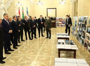 Նախարարները ներկա գտնվեցին Հայրենական Մեծ պատերազմի 80-րդ տարելիցին նվիրված ցուցահանդեսին