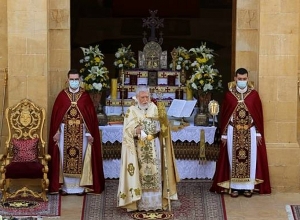 Արամ Ա կաթողիկոսն Անթիլիասում մատուցել է Հիսուս Քրիստոսի հրաշափառ Հարության տոնի պատարագ և պատգամ հղել