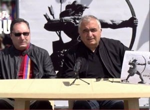 Ազգային ժողովրդավարական բևեռի անդամներ Ա. Բաղդասարյանի և Ա. Այվազյանի ասուլիսը. Ուղիղ