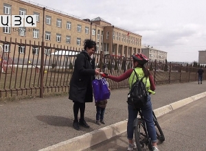 Անակնկալներով լի հեծանվարշավ Գյումրիում՝ ապրիլի 7-ի առթիվ