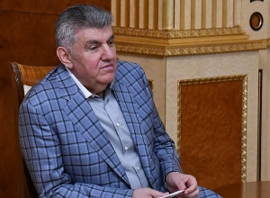 Президент Армен Саркисян принял председателя Союза армян России Ара Абрамяна