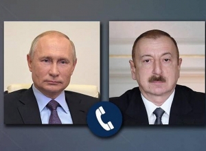 Պուտինն Ալիևի հետ քննարկել է ԼՂ շուրջ իրավիճակը՝ հաշվի առնելով Փաշինյանի հետ բանակցությունների արդյունքները