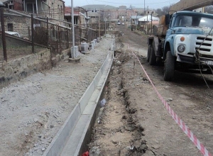 Վերականգնվում է Սյունիքի մարզով անցնող Հ46-Խոտ կմ0+000 -կմ1+963 ճանապարհահատվածը