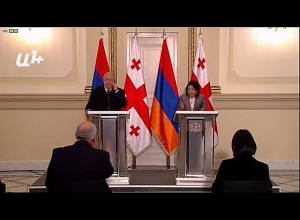 ՀՀ և Վրաստանի նախագահների հայտարարությունները ԶԼՄ ներկայացուցիչների համար