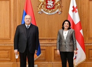 Կովկասի զարգացման համար խաղաղությունն ու անվտանգությունը այլընտրանք չունեն․ Սալոմե Զուրաբիշվիլին՝ Արմեն Սարգսյանին