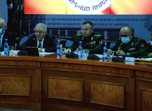 ՀՀ ՊՆ վարչական համալիրում անցկացվել է աշխատանքային խորհրդակցություն