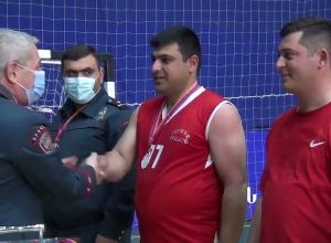 Ապրիլի 12-ից 16-ը անցկացվեց վոլեյբոլի ոստիկանության առաջնություն