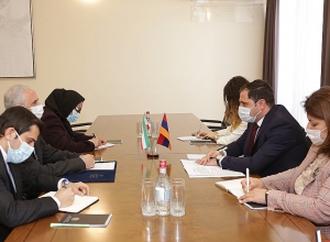 Նախարարը Պապիկյանն ընդունել է Հայաստանում Իրանի դեսպանին