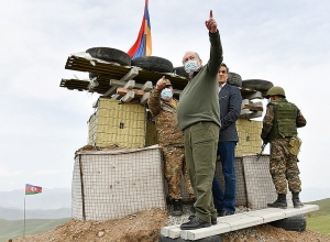 Նախագահ Արմեն Սարգսյանն այցելել է Սյունիքի Խնածախ համայնքի սահմանային բնագիծ