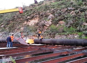 Վթարվել է Արզնի-Երևան մայրուղային ջրատարը