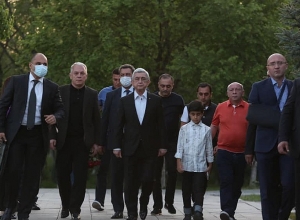 Серж Саркисян был в Цицернакаберде