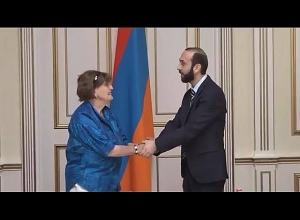Արարատ Միրզոյանն ընդունեց բարոնուհի Քերոլայն Քոքսին