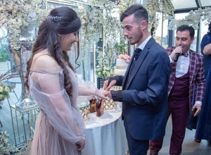 Վիրավոր զինվորը նշանադրվել է «Զինվորի տանը» իրեն խնամած բուժքրոջ հետ