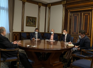 Արմեն Սարգսյանը «Հայաստան» հիմնադրամի գործադիր տնօրենի հետ քննարկել է Սյունիքի մարզում ծրագրեր իրականացնելու հնարավորությունը