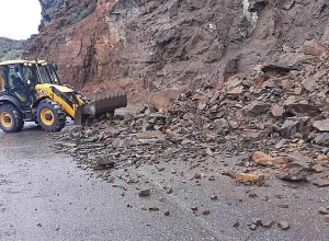 Մ2-Գնդեվազ-Ջերմուկ ավտոճանապարհին տեղի է ունեցել քարաթափում