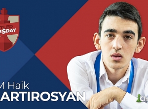 Հայկ Մարտիրոսյանը զիջեց միայն թոփ գրոսմայստեր Հիկարու Նակամուրային. Titled Tuesday Blitz