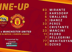 Ուղիղ. «Ռոմա» - «Մանչեսթեր Յունայթեդ». Հենրիխ Մխիթարյանը մեկնարկային կազմում է