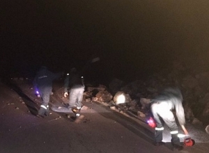 Քարաթափում Վանաձոր-Դիլիջան ավտոճանապարհին