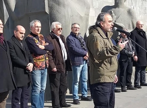 Ազգային ժողովրդավարական բևեռի հանրահավաքն Ազատության հրապարակում․ ՈՒՂԻՂ