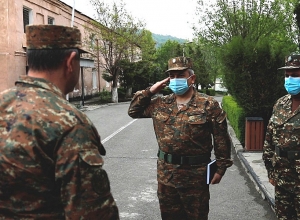 Начальник Генштаба Вооружённых сил РА посетил воинские части